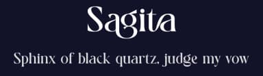 Sagita by Muflieart — Serif Font — thumbnail 2