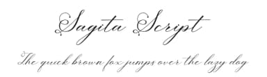 Sagita Script by LetterFreshStudio — Script Handwritten Font — thumbnail 1
