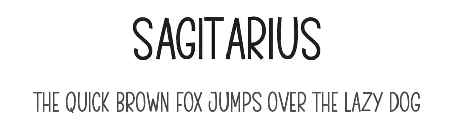 Sagitarius by Kateeng Ciu — Script Handwritten Font