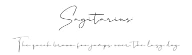 Sagitarius by Dav studio — Script Handwritten Font — thumbnail 1