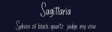 Sagittaria by InspiraType — Script Handwritten Font — thumbnail 2