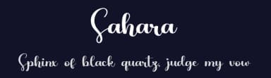 Sahara by Erik Studio — Script Handwritten Font — thumbnail 2