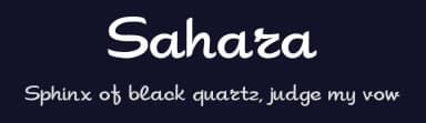 Sahara by Mario Arturo — Script Handwritten Font — thumbnail 2