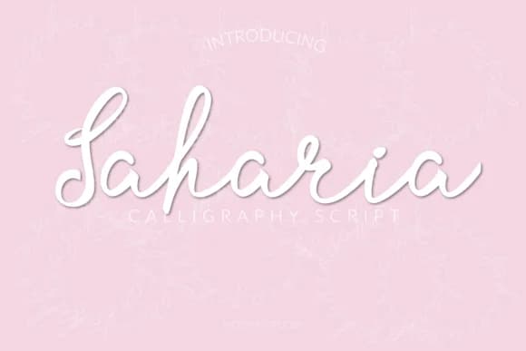 Saharia Font by Mozyen Studio — Script Handwritten Font