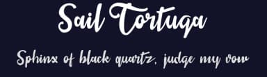 Sail Tortuga by Sigit Nur Wicaksono — Script Handwritten Font — thumbnail 2