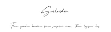Sailendra by Green Adventure Studio — Script Handwritten Font — thumbnail 1
