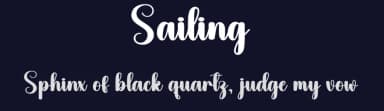 Sailing by Andi Moz — Script Handwritten Font — thumbnail 2