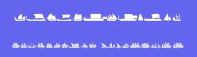Sailing Ships by Glyphcraft — Dingbats Font — thumbnail 3