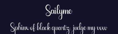 Sailyme by StringLabs Creative Studio — Script Handwritten Font — thumbnail 2