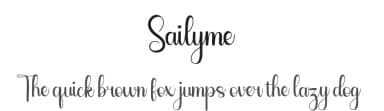 Sailyme by StringLabs Creative Studio — Script Handwritten Font — thumbnail 1