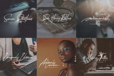 Saint Justin Font by I Do Not Sleep — Script Handwritten Font — thumbnail 6