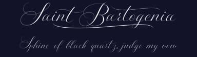 Saint Bartogenia by Måns Grebäck — Script Handwritten Font — thumbnail 2