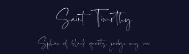 Saint Timothy by Timur Type — Script Handwritten Font — thumbnail 2