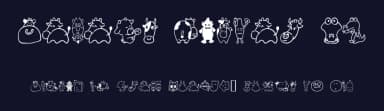 Sakabe Animal 03 by Takasakiyama — Dingbats Font — thumbnail 2