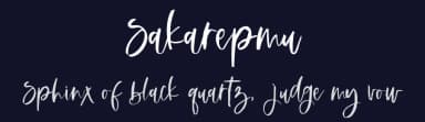 Sakarepmu by Samsul Arifin — Script Handwritten Font — thumbnail 2