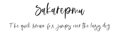 Sakarepmu by Samsul Arifin — Script Handwritten Font — thumbnail 1