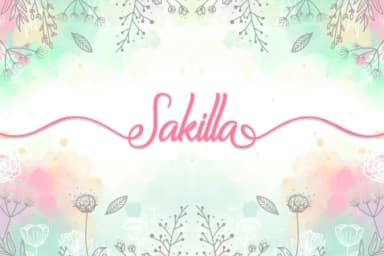 Sakilla Font by Kelik — Script Handwritten Font — thumbnail 1