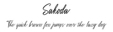 Sakoda by Indotitas Squad — Script Handwritten Font — thumbnail 1