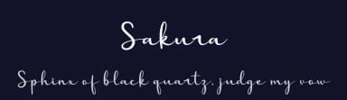 Sakura by Nirmala Creative — Script Handwritten Font — thumbnail 2