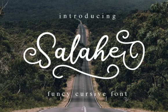 Salahe Font by alphArt — Script Handwritten Font