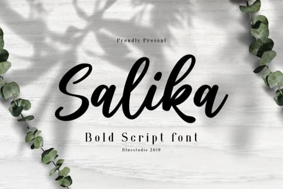 Salika Font by Bluestudio — Script Handwritten Font