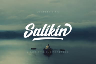 Salikin Font by trusthastd — Script Handwritten Font — thumbnail 1