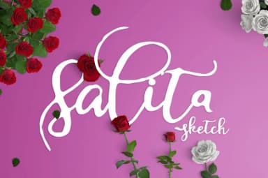 Salita Sketch Font by Ijem RockArt — Script Handwritten Font — thumbnail 1
