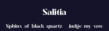 Salitia by Dharmas Foundry — Serif Font — thumbnail 2