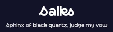 Salks by Aluyeah Studio — Sans Serif Font — thumbnail 2