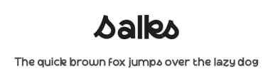 Salks by Aluyeah Studio — Sans Serif Font — thumbnail 1