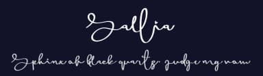 Sallia by Halymunt Studio — Script Handwritten Font — thumbnail 2