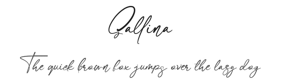 Sallina by Halymunt Studio — Script Handwritten Font