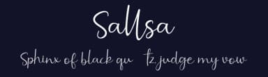 Sallsa by AEN Creative Studio — Script Handwritten Font — thumbnail 2