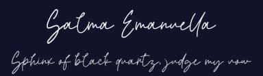 Salma Emanuella by Bluestype Studio — Script Handwritten Font — thumbnail 2
