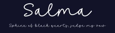Salma by Wahyu Studio — Script Handwritten Font — thumbnail 2