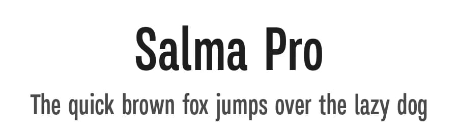 Salma Pro by Alifinart Studio — Sans Serif Font