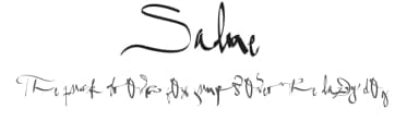 Salme by Type Sailor — Script Handwritten Font — thumbnail 1