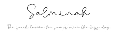 Salminah by Letterafa Studio — Script Handwritten Font — thumbnail 1