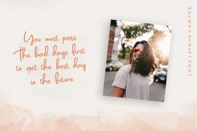 Salmon Font by Emtheen Std. — Script Handwritten Font — thumbnail 4