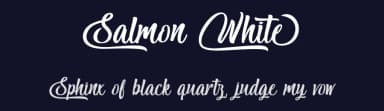 Salmon White by Typhoon Type - Suthi Srisopha — Script Handwritten Font — thumbnail 2