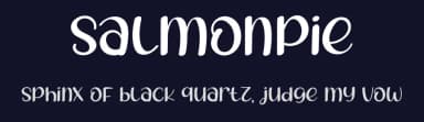 Salmonpie by Luluk Surotul — Script Handwritten Font — thumbnail 2