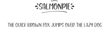 Salmonpie by Ef Studio — Script Handwritten Font — thumbnail 1