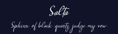 Salta by Letterena Studios — Script Handwritten Font — thumbnail 2