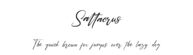 Saltacrus by Hanzel Graphic — Script Handwritten Font — thumbnail 1
