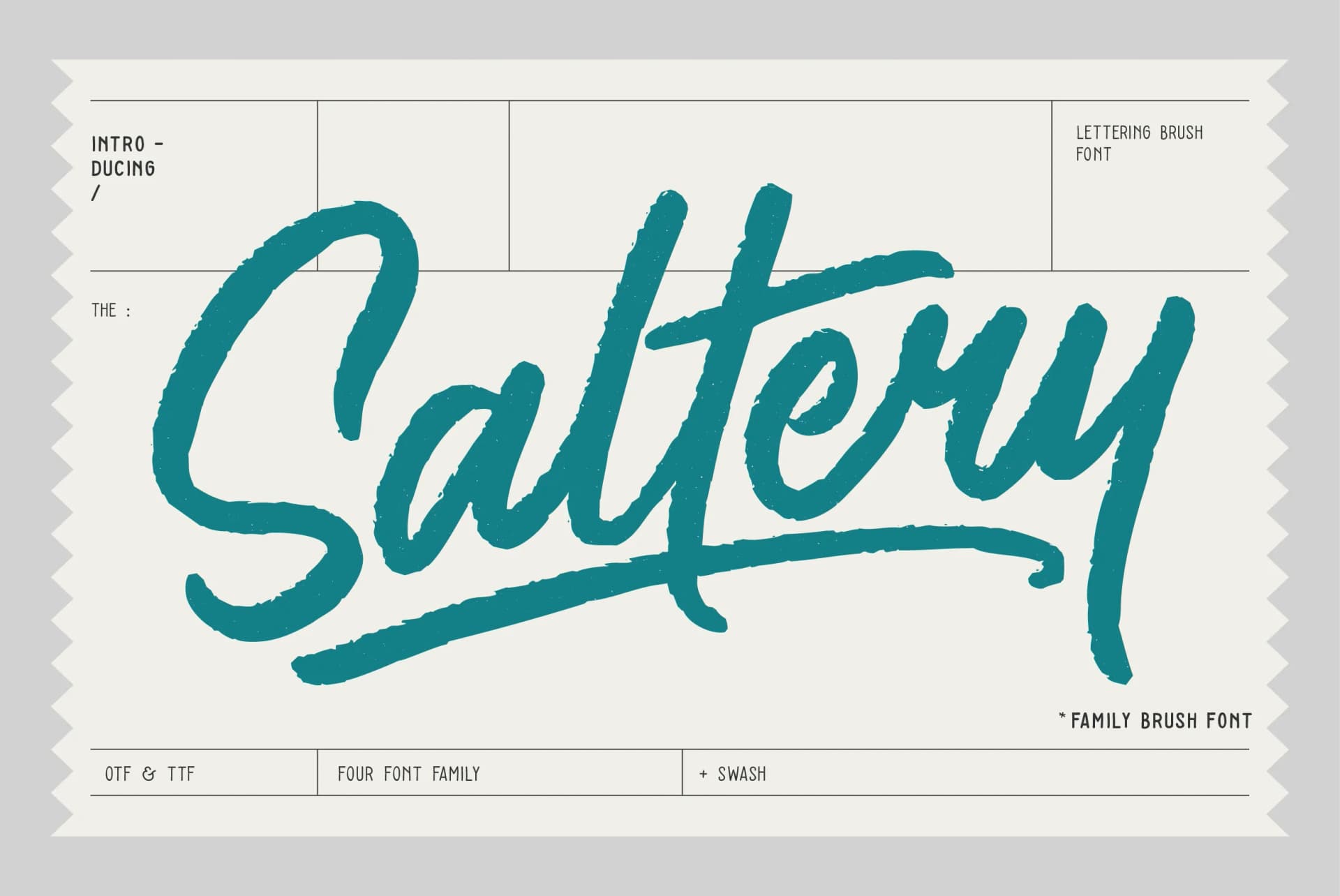 Saltery Font by Pana Type — Script Handwritten Font — preview 1