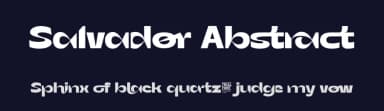 Salvador Abstract by 177Studio — Sans Serif Font — thumbnail 2