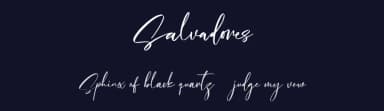 Salvadores by Maulana Creative — Script Handwritten Font — thumbnail 2