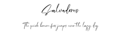 Salvadores by Maulana Creative — Script Handwritten Font — thumbnail 1