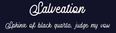 Salveation by Runsell Studio — Script Handwritten Font — thumbnail 2