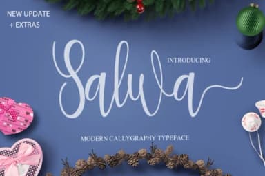 Salwa Font by Rt Creative — Script Handwritten Font — thumbnail 1